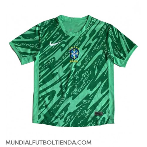 Camiseta Brasil Portero Segunda Equipación Replica Copa America 2024 mangas cortas